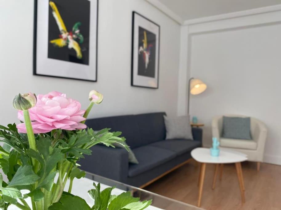 Apartamento Centrico-Parking Gratuito-Wifi Santander Luaran gambar